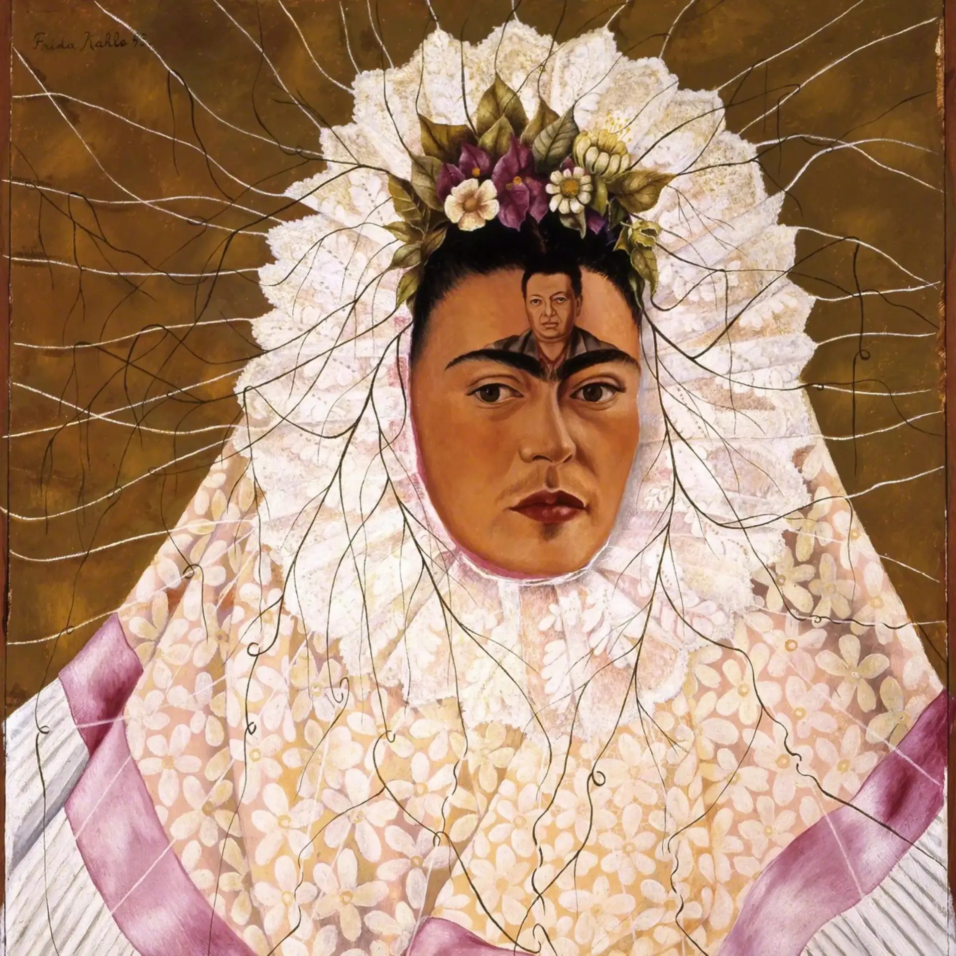 Frieda Kahlo self portrait
